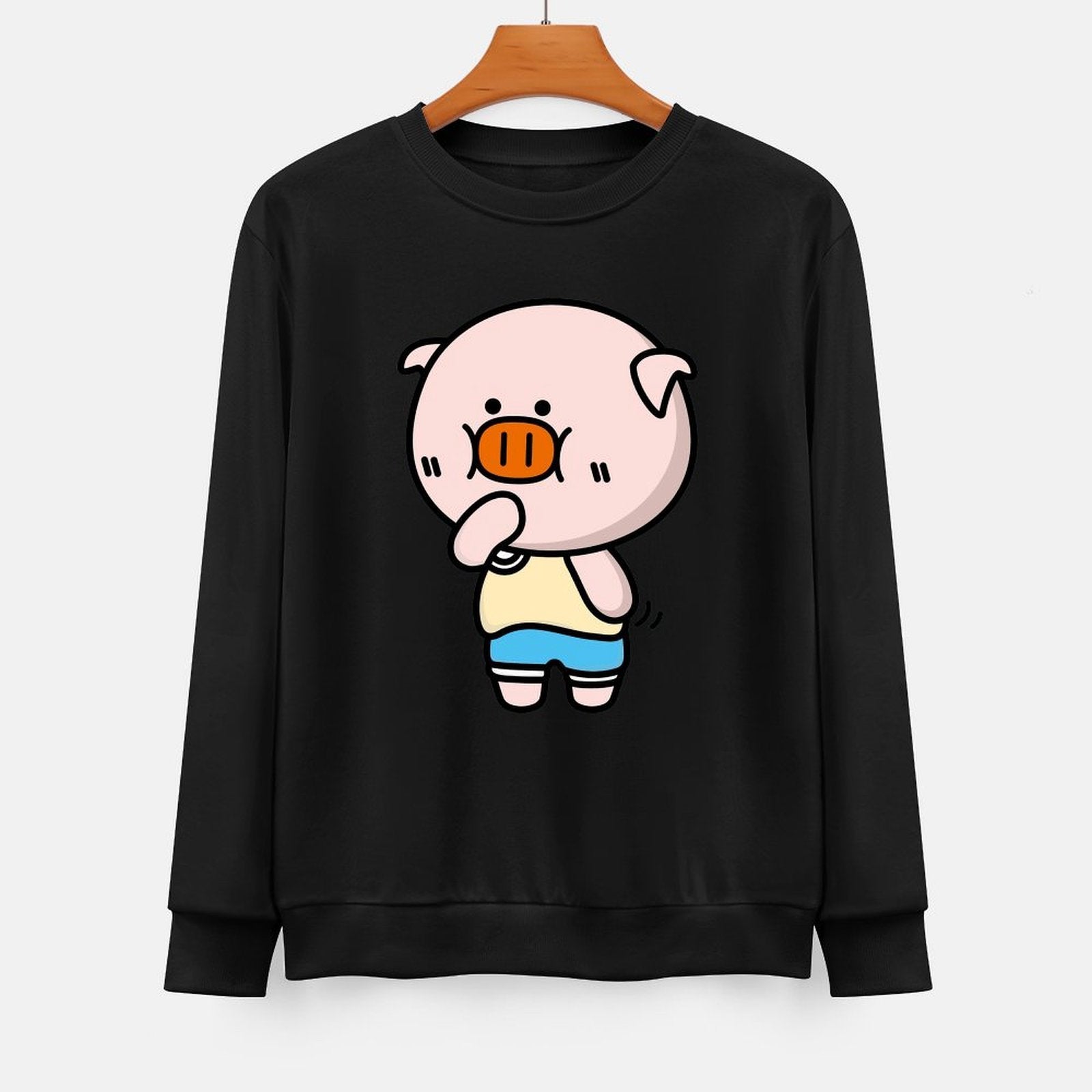 Front Patterned Long Sleeve TopNeat Regular
